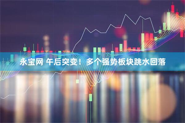 永宝网 午后突变！多个强势板块跳水回落