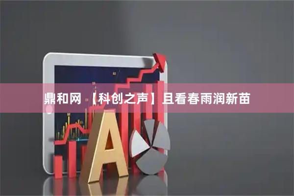 鼎和网 【科创之声】且看春雨润新苗